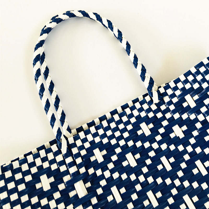 Fashion vegetable basket bag large bag leisure travel holiday bag shoulder handbag women's Mori hand-woven bag