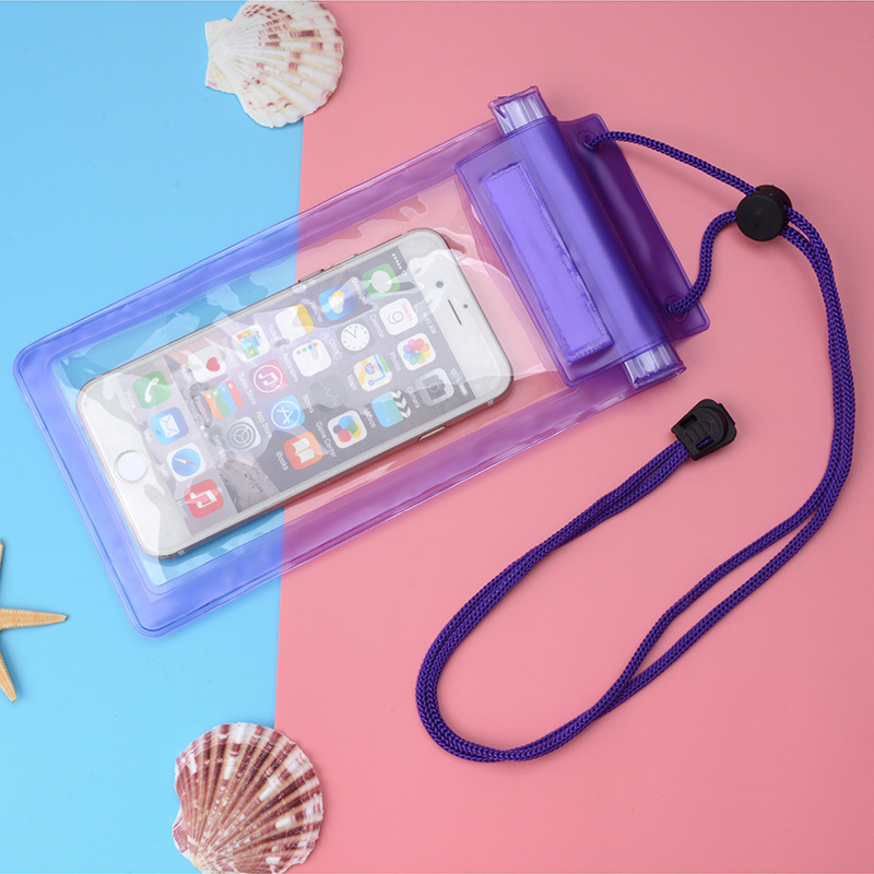 VPB mobile phone waterproof bag transparent touch screen underwater photo drifting swimming hot spring universal diving set Wholesale