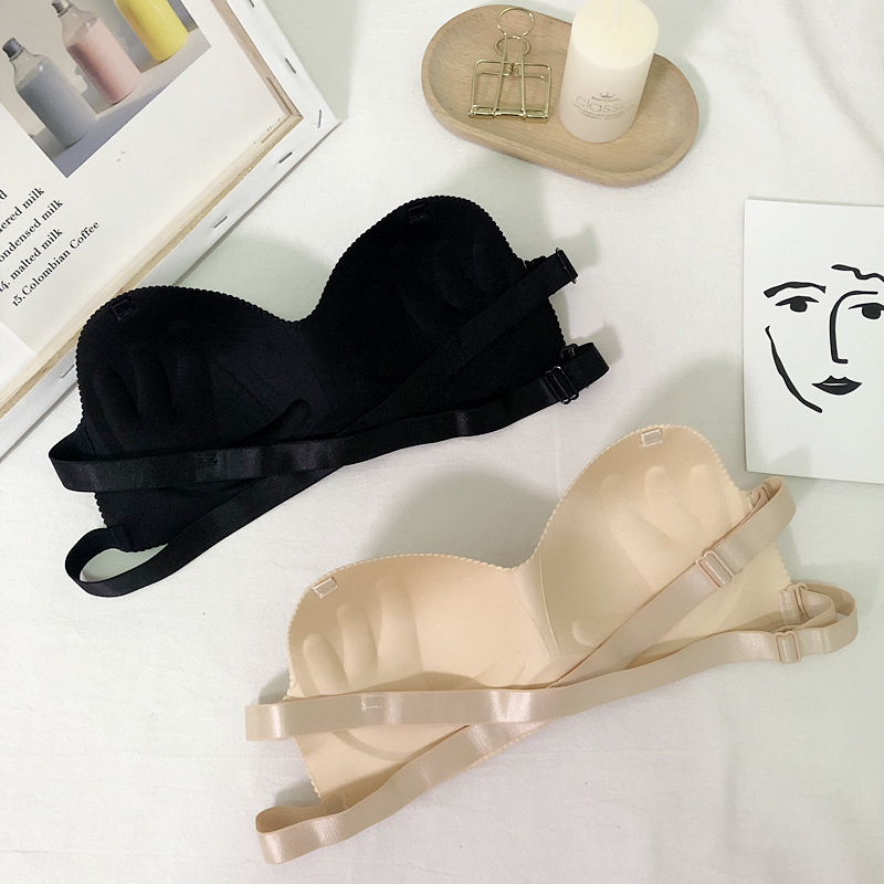 Strapless Underwear Non-slip Tube Top Women's Wrap-in Bra One-piece Underwear