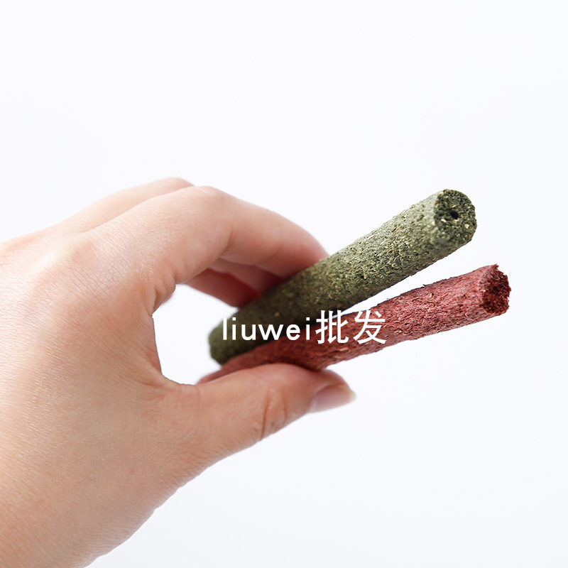 Pet Forage Grass Grinding Stick Snack Rabbit Totoro Guinea Pig Timothy Grass Stick Oat Grass Stick Alfalfa Grass Beet Stick