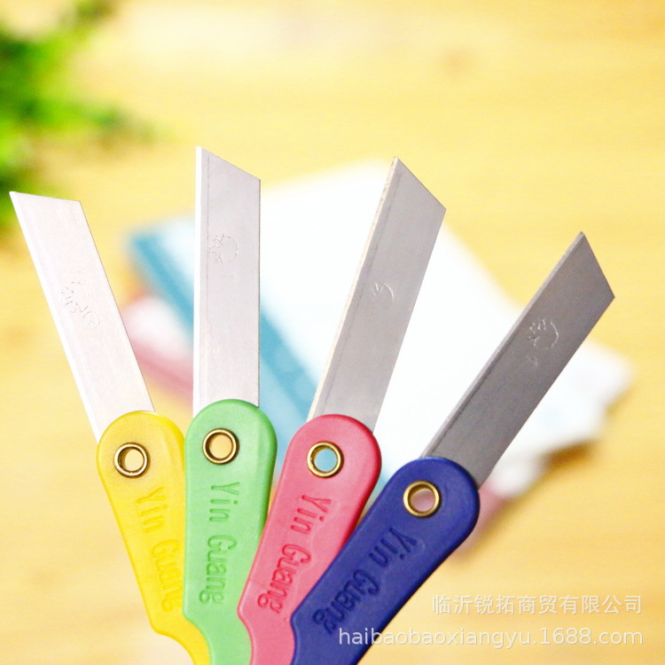 Wallpaper knife plastic knife folding bulk small utility knife pencil knife paper knife student film Knife