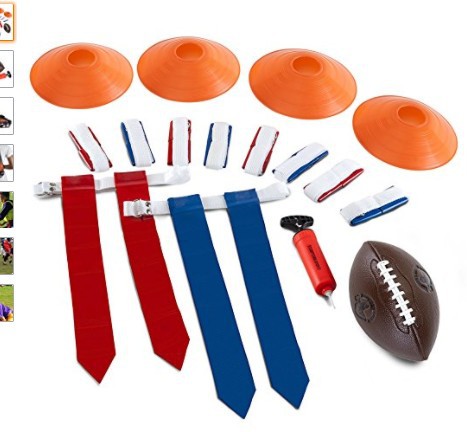 FF612A mesh cloth pointed waist FLAG rugby BELT FLAG American football adult youth cross-border