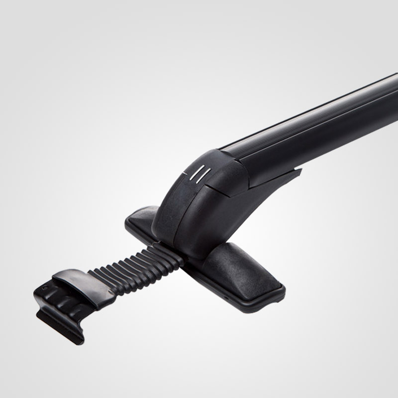 Car Car aluminum alloy anti-theft universal roof luggage rack frame bicycle luggage spotlight cross bar modification