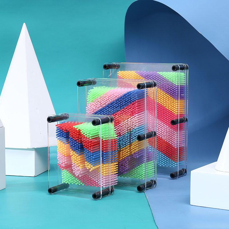 игрушка TikTok 3D отпечаток руки, пластиковый отпечаток руки, игольчатая живопись, 3D клон отпечатка руки, стерео разнообразная игла для прикосновения