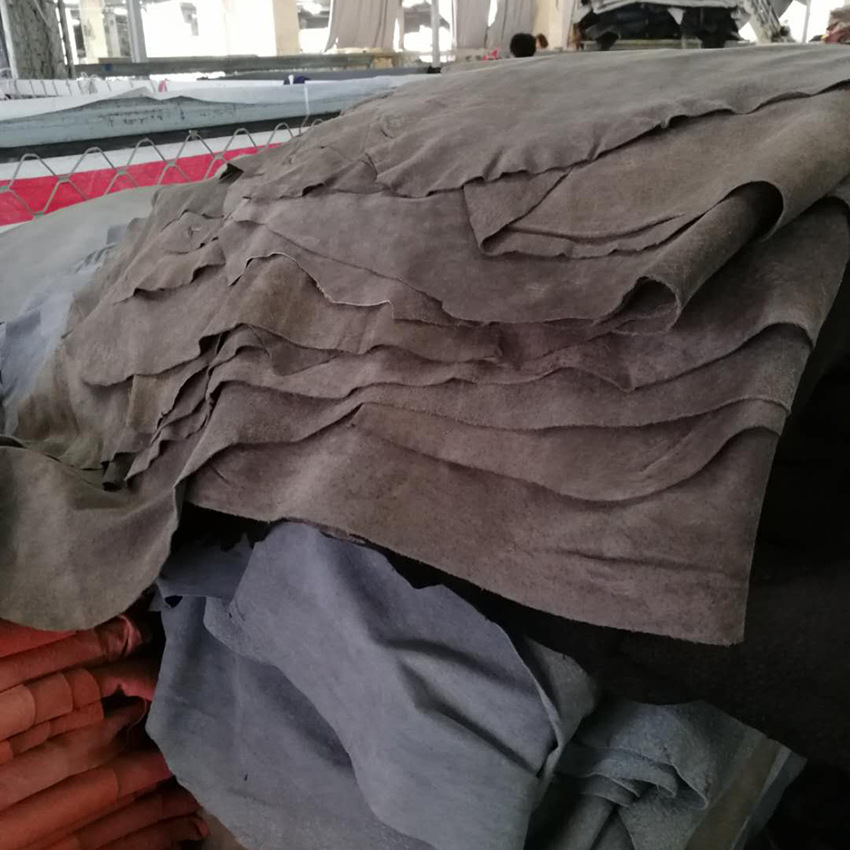 0.5-0.6mm pig two-layer shoe lining leather environmentally friendly breathable pig skin processing