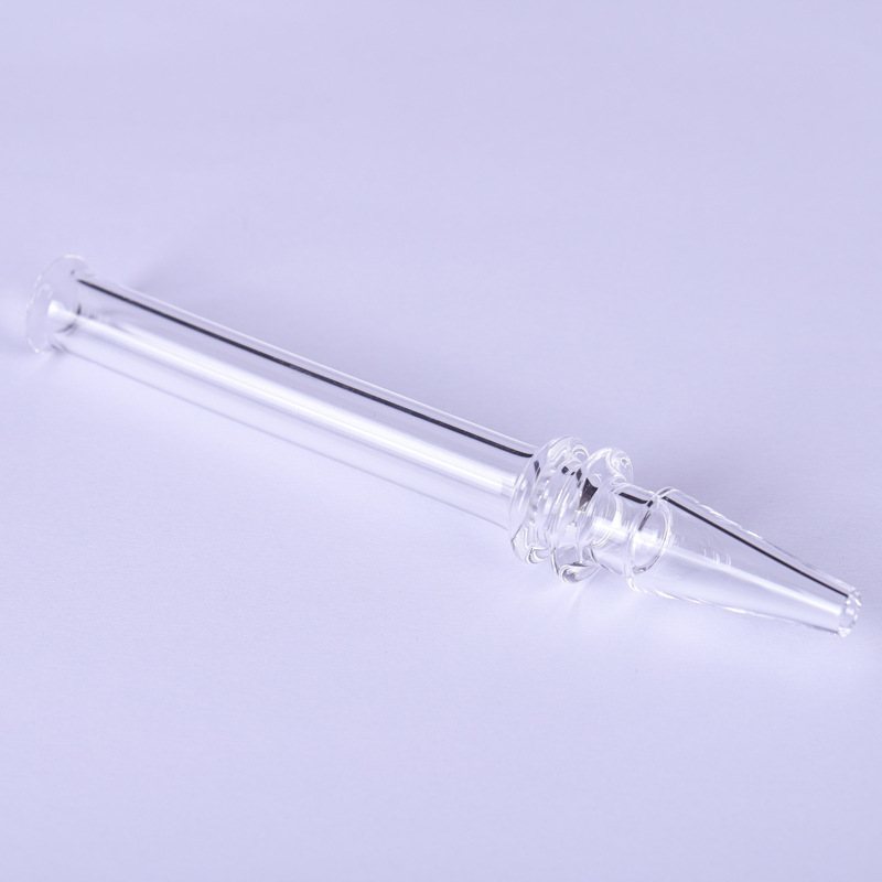 Manufacturer's Straight Hair Quartz Smoke Nails, High Temperature Resistant Quartz Smoke Nails, Quartz Tubes, Highly Transparent Quartz Glass Processing Quartz Tubes