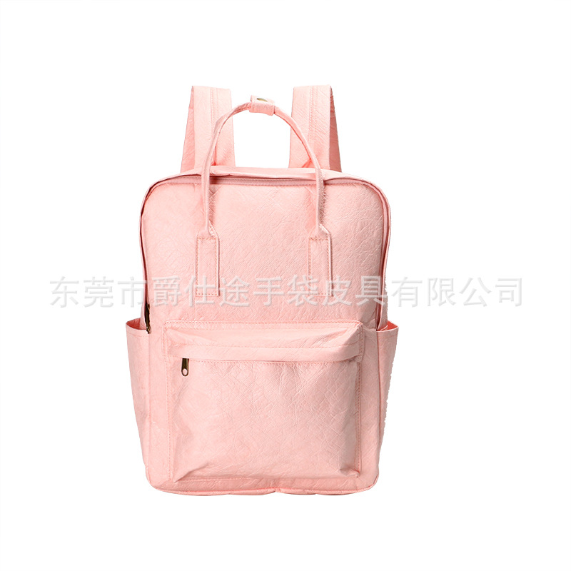 Кастомизированный рюкзак из бумаги Dupont, девичья школьная сумка, креативная простая дорожная сумка