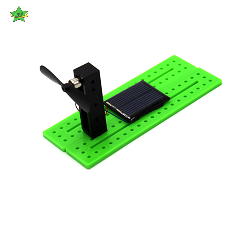 Solar Power Generation Experiment A2Diy Creative Toy Student Science and Technology Small Project Assembly Stem Teaching Aids Black Technology