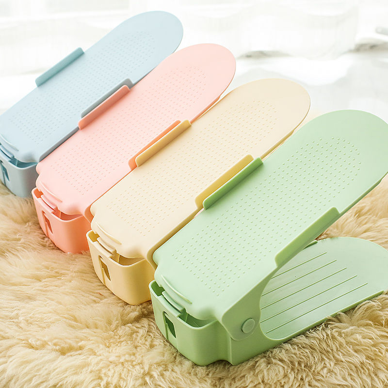 Многофункциональный простой обувной шкаф складной пластиковый пылезащитный регулируемый