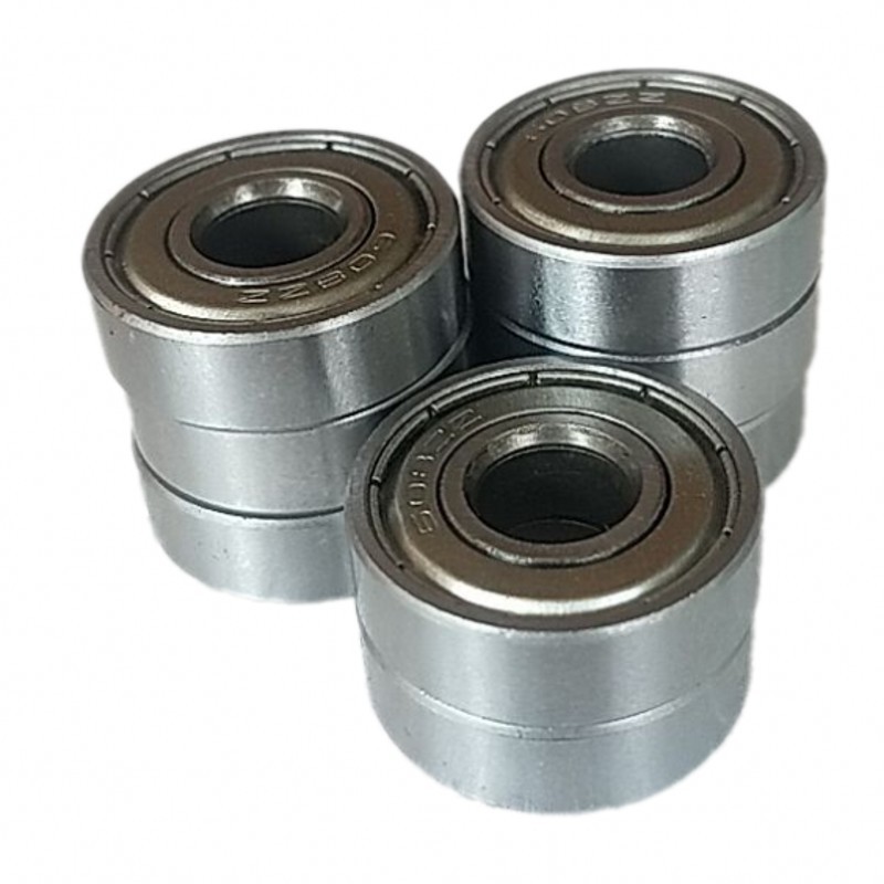 Roller Skates, Ice Skates, Scooter Bearings 608Zz Ball Wheels with Casters, Double-Row Inline Speed Skating