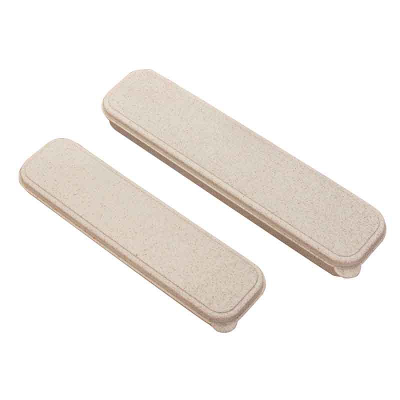 Wheat Straw Tableware Box Travel Cross-border Portable Tableware Storage Box Nail File Cosmetic Brush Knife, Fork and Spoon Chopsticks Box