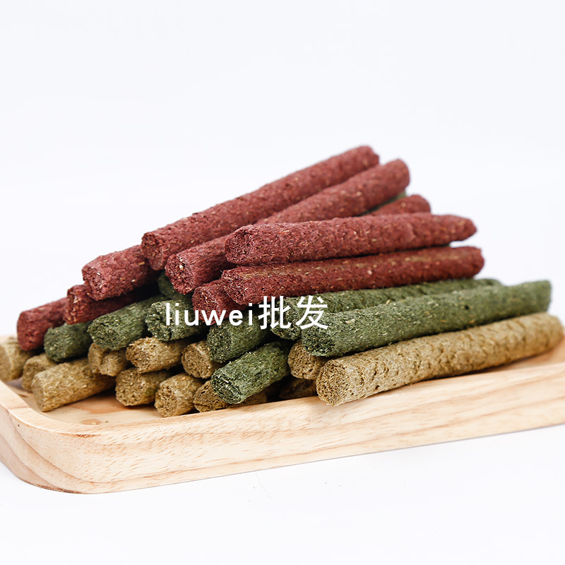 Pet Forage Grass Grinding Stick Snack Rabbit Totoro Guinea Pig Timothy Grass Stick Oat Grass Stick Alfalfa Grass Beet Stick
