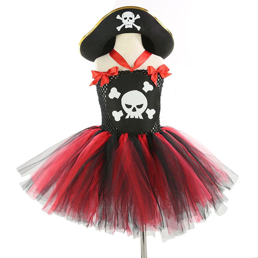 Foreign Trade Children's gauze skirt pirate TUTU skirt children's handmade skirt AliExpress children's clothing