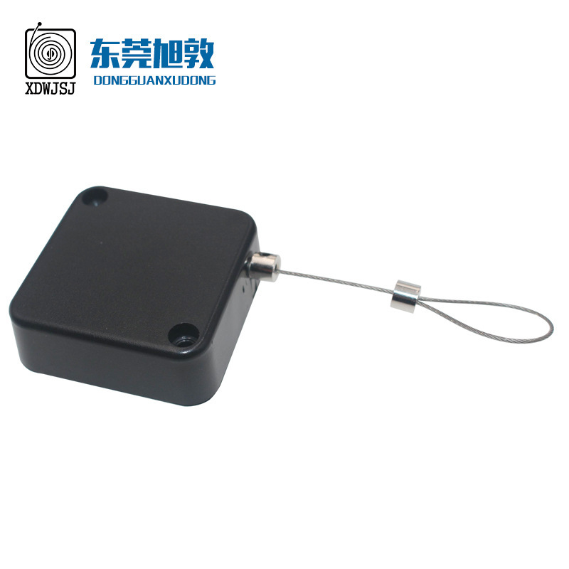 New recommend Xudun square automatic retractable cable box easy to pull steel wire Winder coil box anti-theft buckle