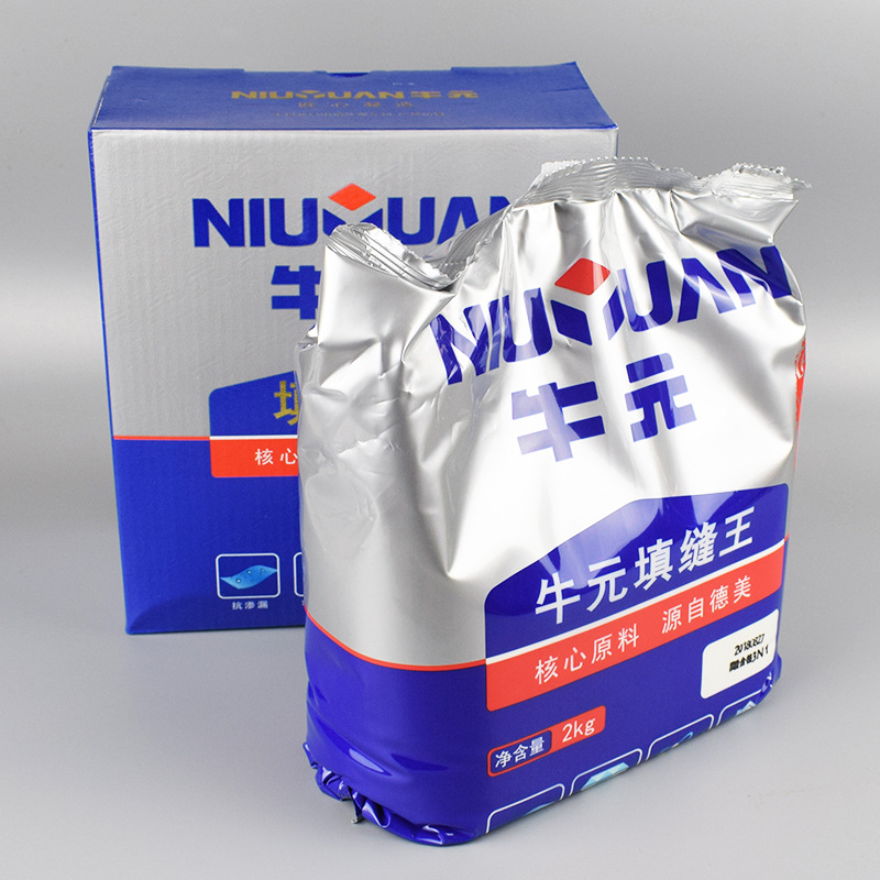 Niuyuan Caulking Agent Ceramic Tile Special Waterproof Wall Seam Floor Bathroom Mildew-proof Genuine Joint Caulking Agent Black and White