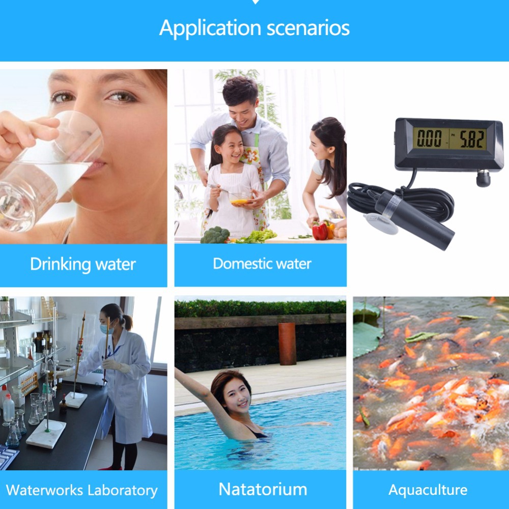 Dual water purifier TDS detector Dual TDS water quality analyzer Conductivity tester TDS probe detection