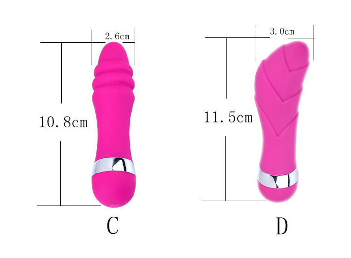 Funny Mini Back Court G-spot Women's Vibrator Silicone 6AV Series Adult Couple Funny Stimulating Adult Supplies