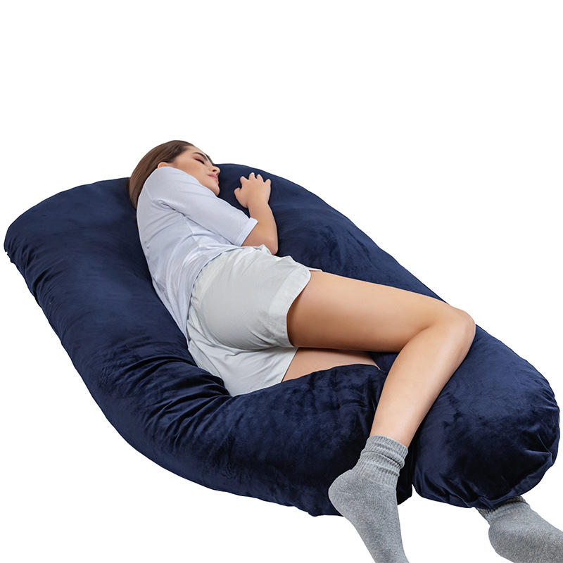 Cross-border Pregnant Women Pillow Waist Protection Side Sleeping Pillow Side Sleeping Pillow Multifunctional U-shaped Pillow Pregnancy Abdomen Support Cushion Pillow