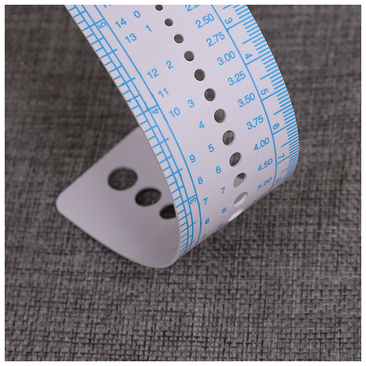 New multifunctional knitting ruler plastic ruler high quality wool knitting tools large price