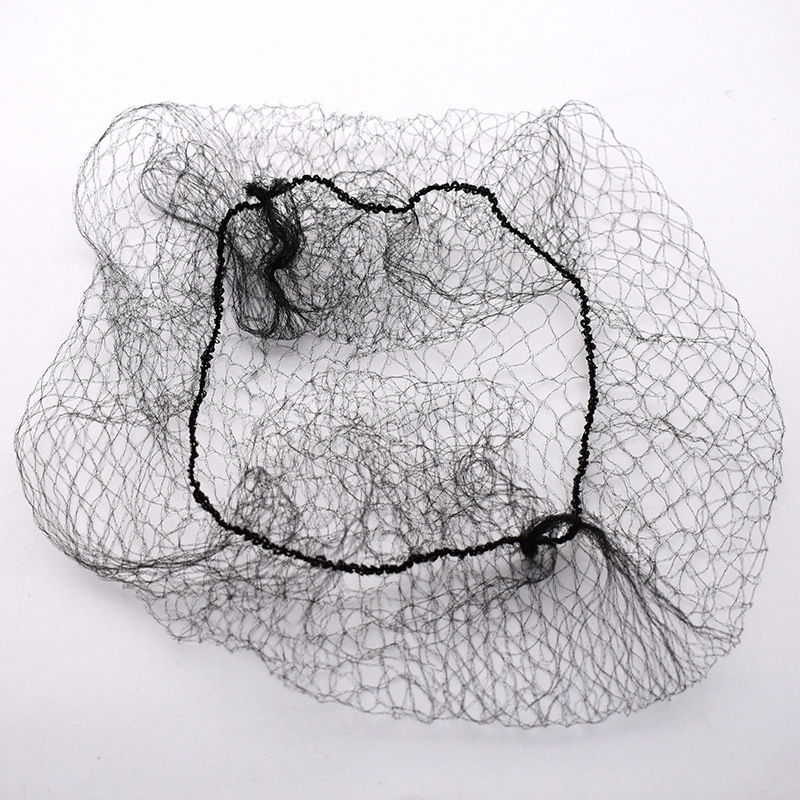 Factory direct wig special hair net stewardess hair net Packaging net nylon hair net disposable high elastic hair net