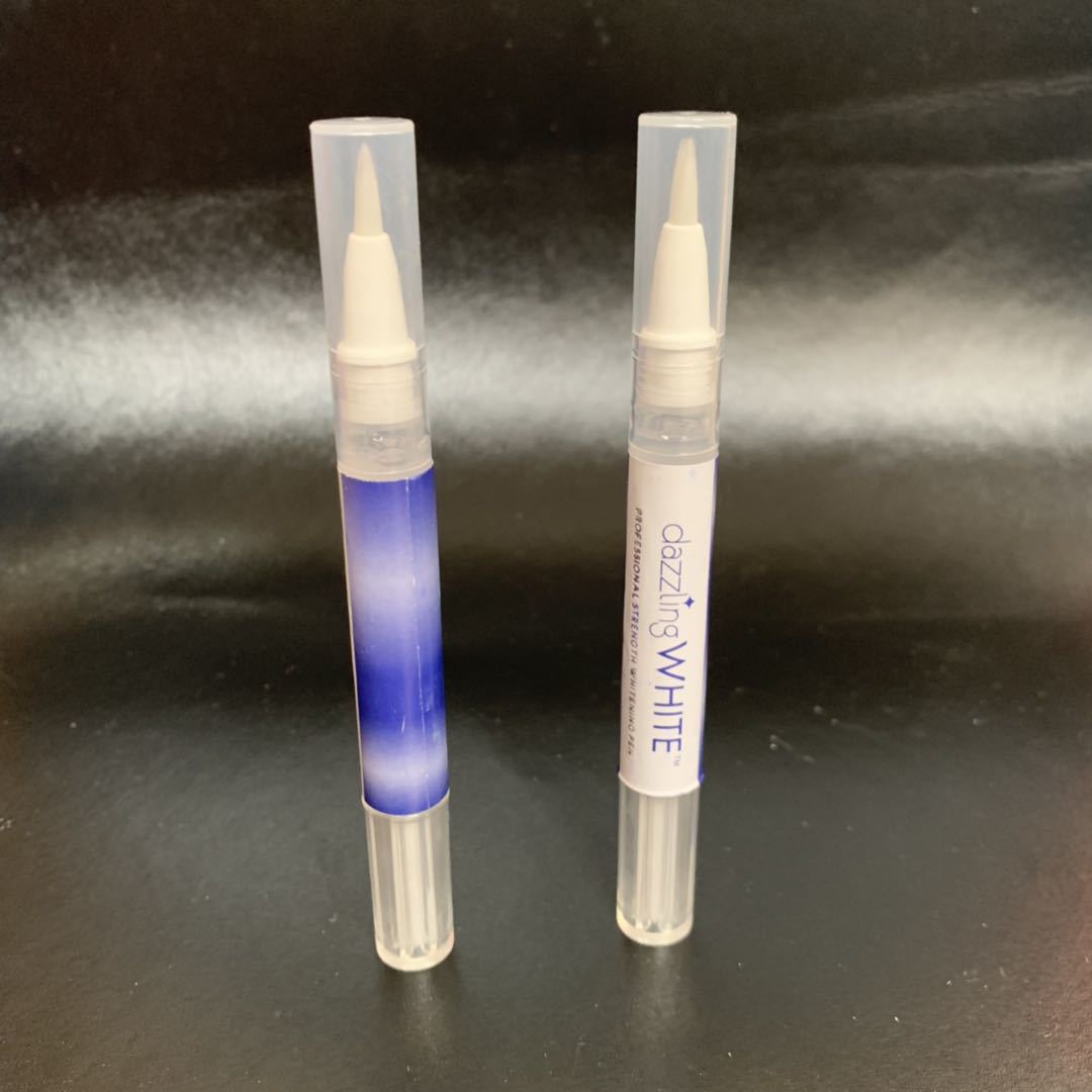 Cross-Border Supply Dazzling White Whitening Teeth Pen to Remove Yellow Teether Teeth Cleaning Pen 2g Packed Factory Self-Sold