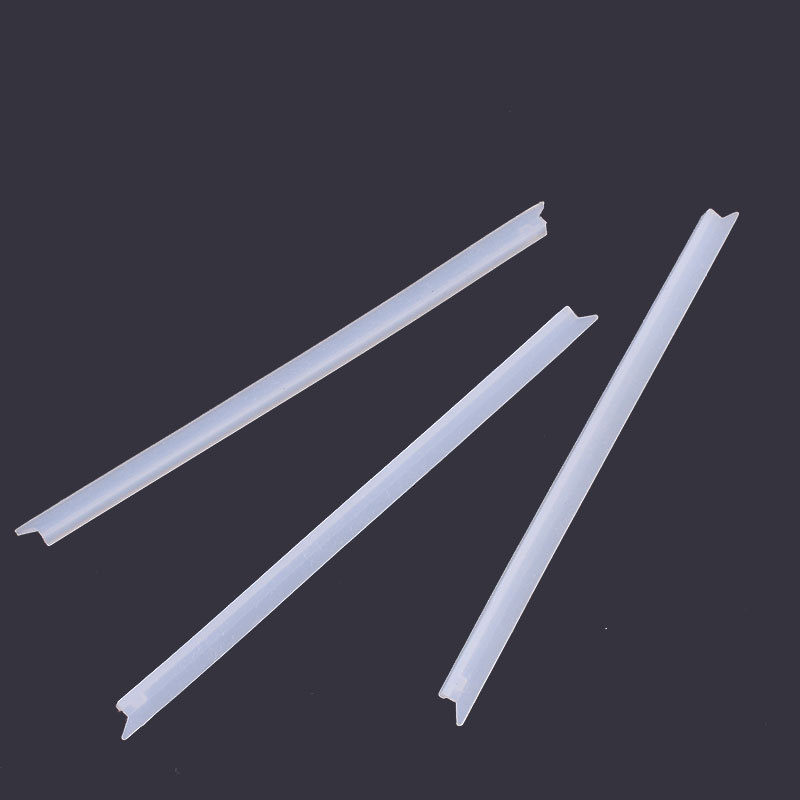 Triangular window cleaner rubber strip silicone strip double-sided glass wiper accessories glass scraper