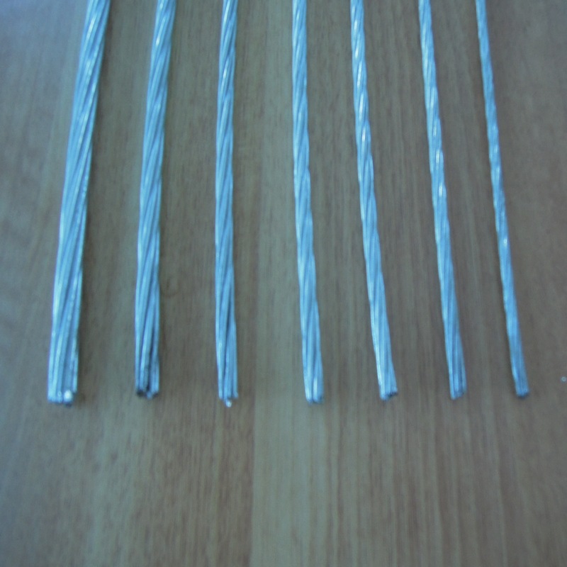 Orchard rack with steel strand spot wholesale gj-50 galvanized steel strand 1*7 hot galvanized greenhouse steel strand