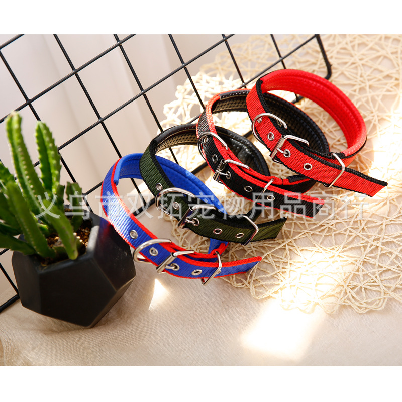 Pet Collar Pp Polypropylene Dog Collar Foam Car Sewing Pet Collar Dog Collar Traction Pet Supplies
