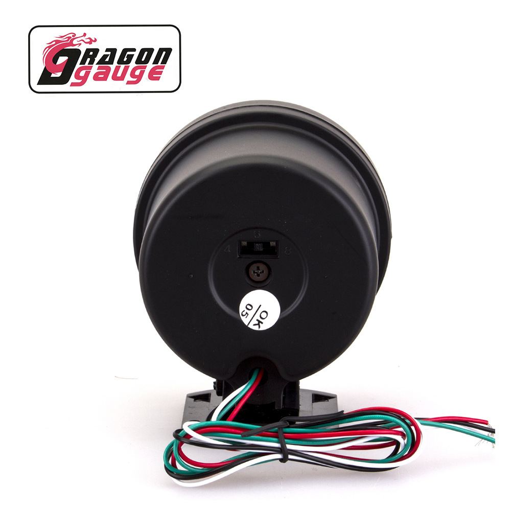 Tachometer car modified tachometer 12V car universal blue light tachometer modified car instrument