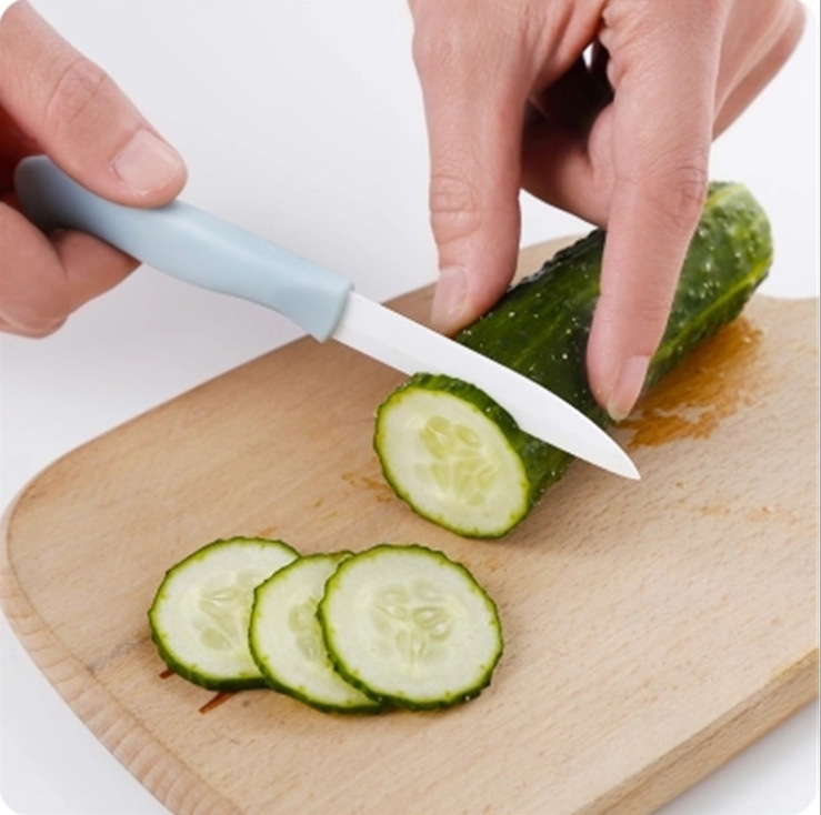 Ceramic fruit knife portable household peeler creative kitchen knife ceramic knife fruit knife knife knife