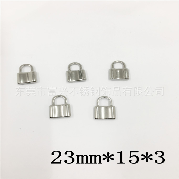 Stainless Steel Jewelry Accessories Lathe Hydraulic Parts Pendant DIY Crafts Cnc Lathe Production Precision