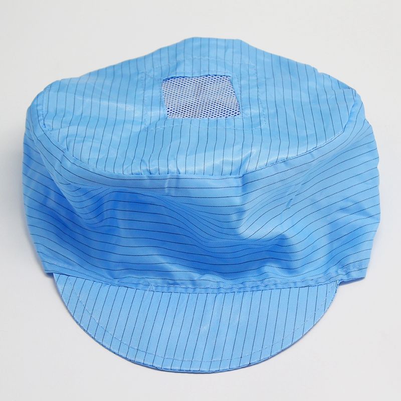 Anti-static Hat, Peaked Cap, Dust-free Hat, Round Cap, Breathable, Anti-static Clothing, Work Cap, Large Work Cap, Self-produced and Sold