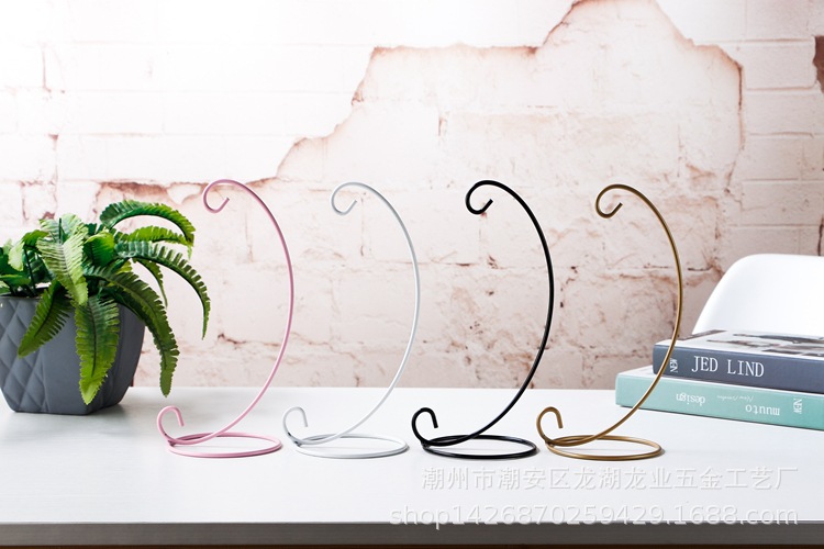 23 Микро-ландшафт, экологическая бутылка, кованая железная вешалка для растений, крючок для висячей бутылки, цветочная стойка, железная рамка, вешалка для корзины Confused Baby