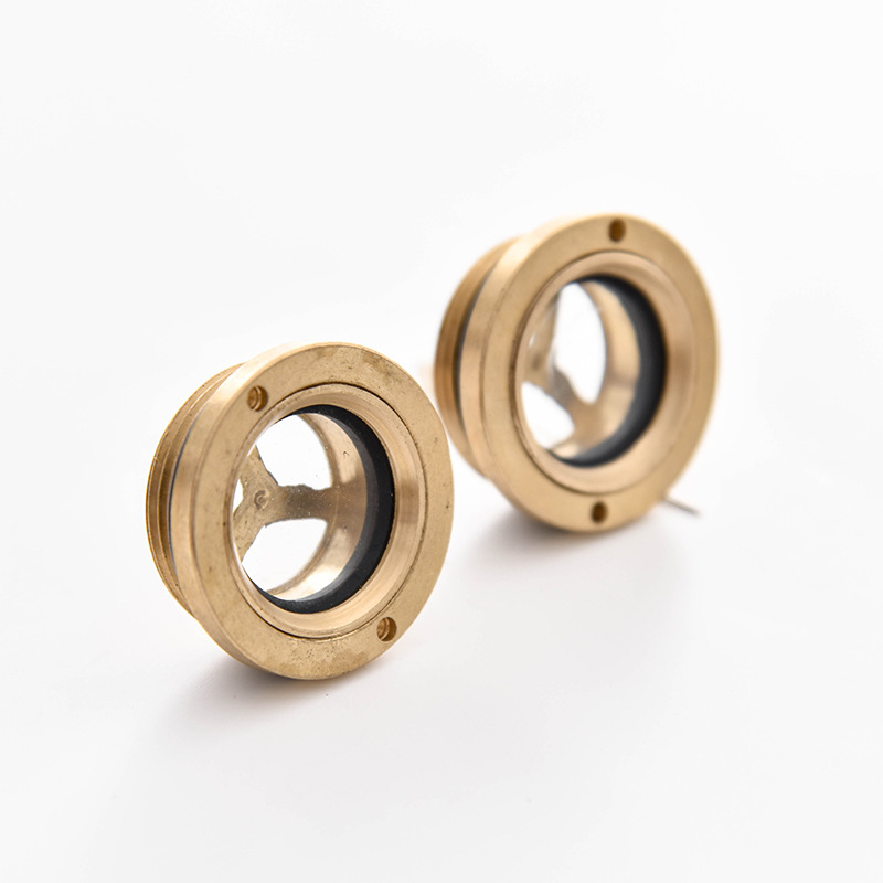 Copper oil mirror M27 * 1.5 Oil Standard/oil window/oil mirror/screw-in oil mirror/oil level mirror, etc