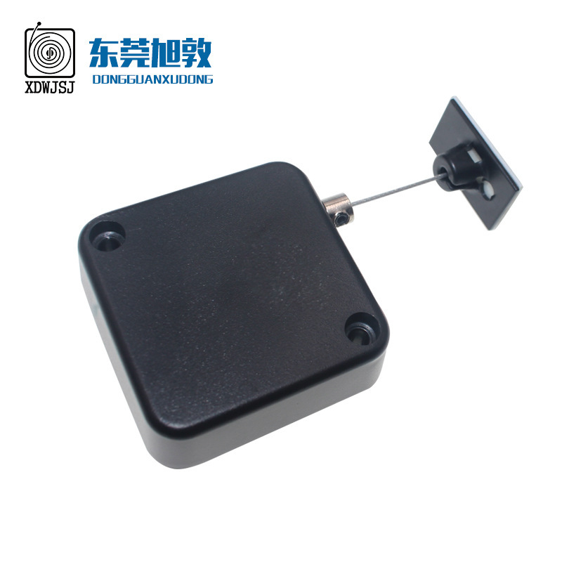 New recommend Xudun square automatic retractable cable box easy to pull steel wire Winder coil box anti-theft buckle