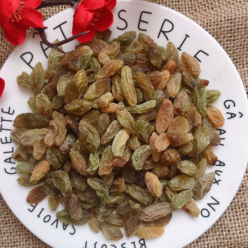 Xinjiang tree yellow raisin 500g bulk wholesale Turpan green raisin
