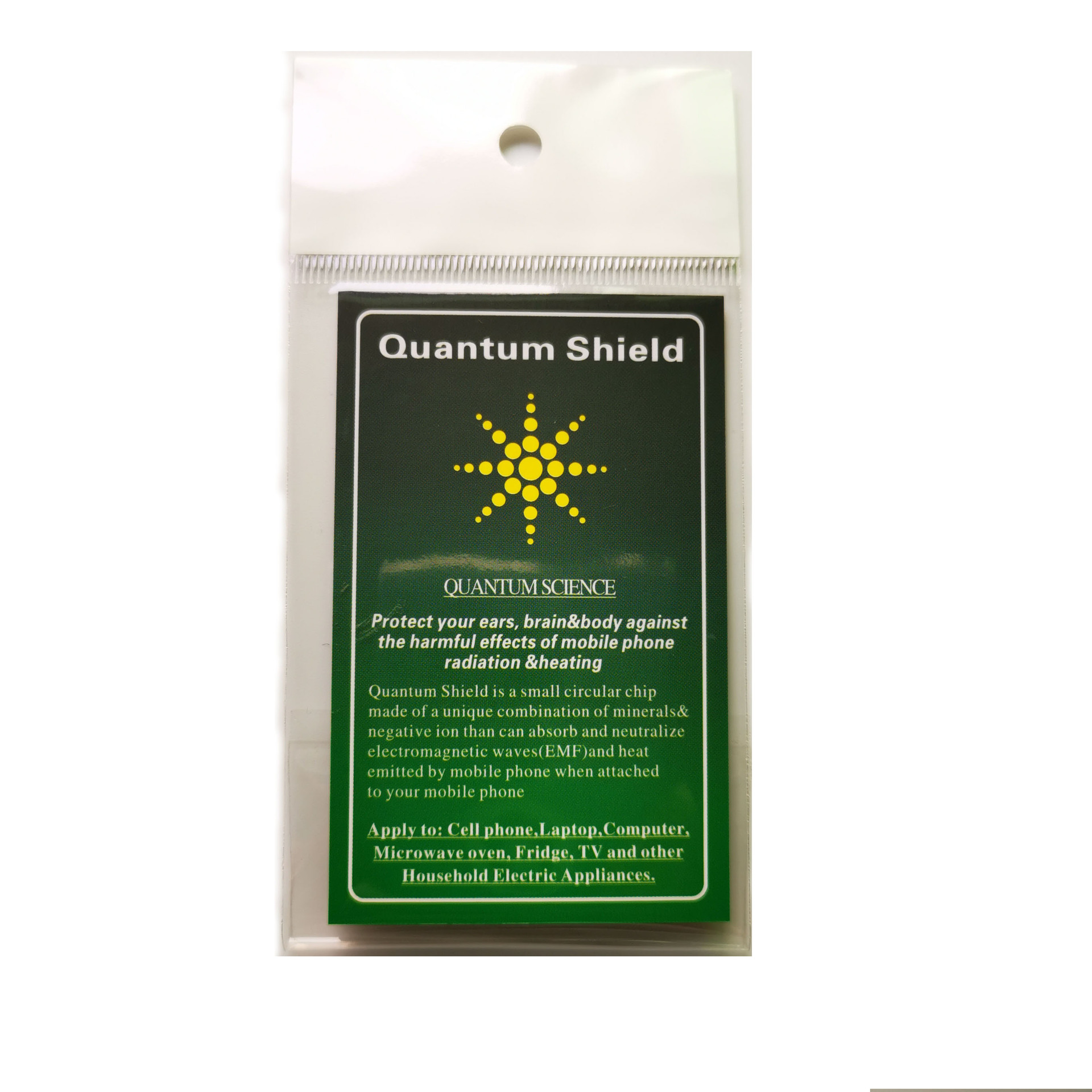 EMF Energy Anti Radiation sticker Radiation shield for mobile phones and computers