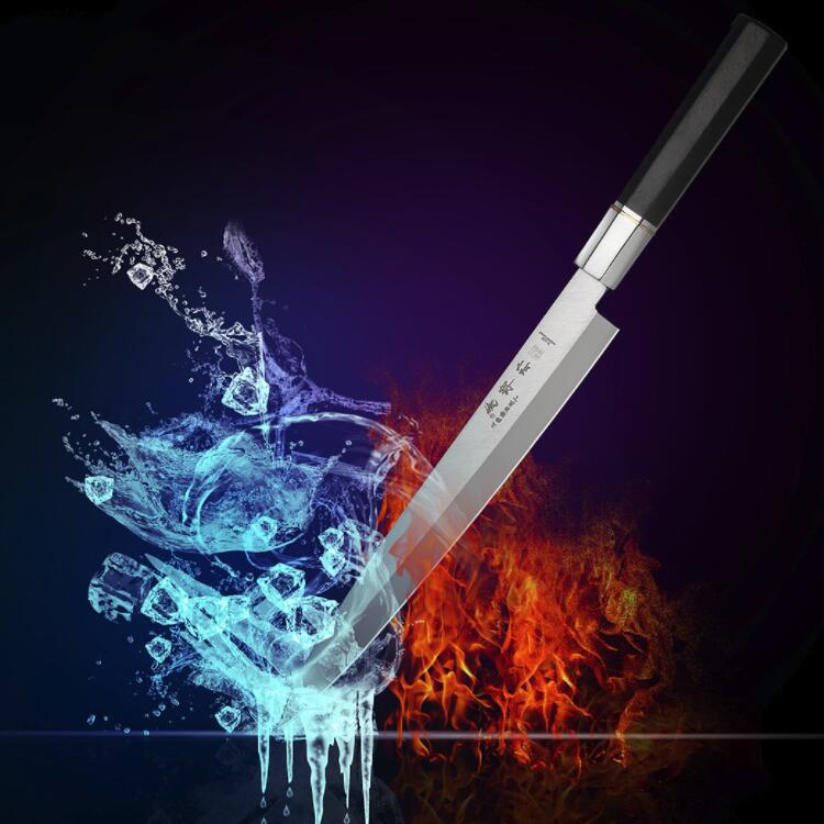 Japanese sashimi knife Japanese cooking knife special knife for sashimi salmon knife willow blade knife cooking sushi knife cutting knife