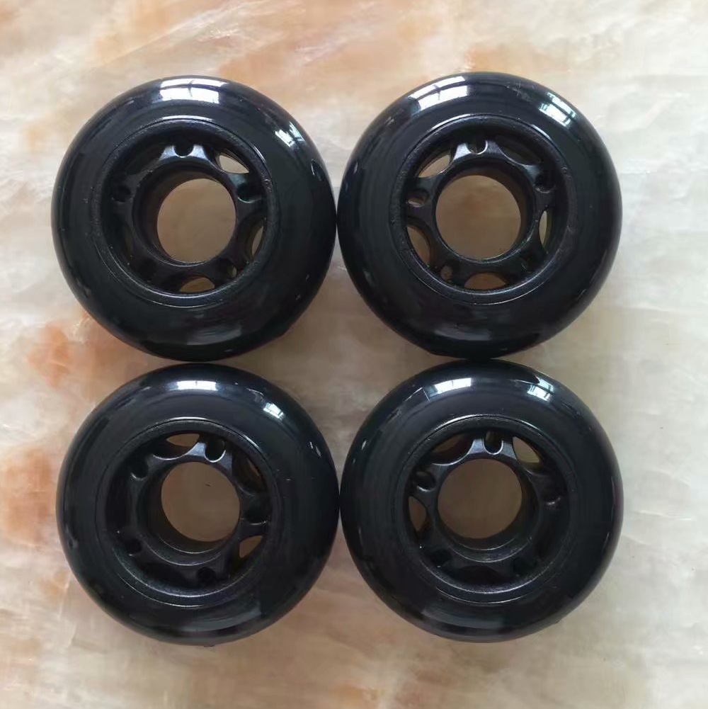 70 # Pvc Hot Wheels Meteor Wheel Skates Wheel Fruit Wheel Caster Universal Wheel Fitness Equipment Wheel