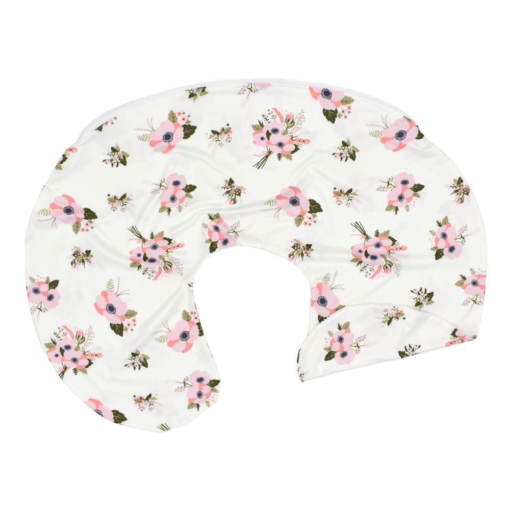 Amazon Baby Nursing Pillowcase Printed 2-Pack Stretch U-Shaped Nursing Pillowcase Multifunctional Removable Pillowcase