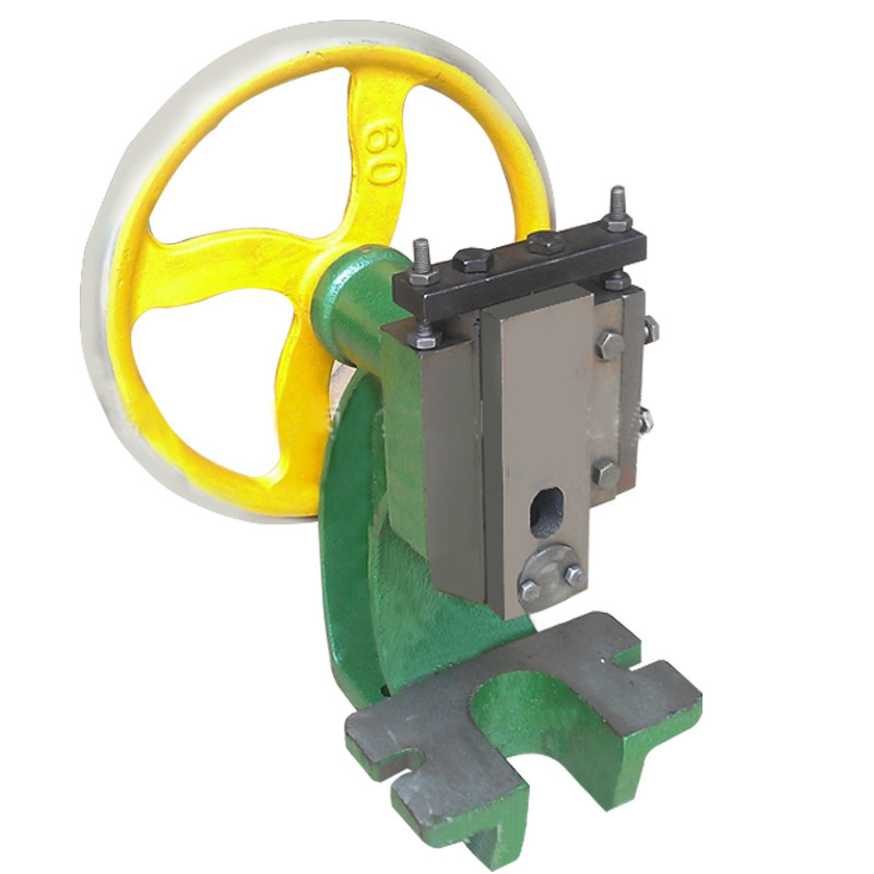 Mintai JH-100 disc manual punch small desktop punching machine crankshaft press Willow punching hand beer machine