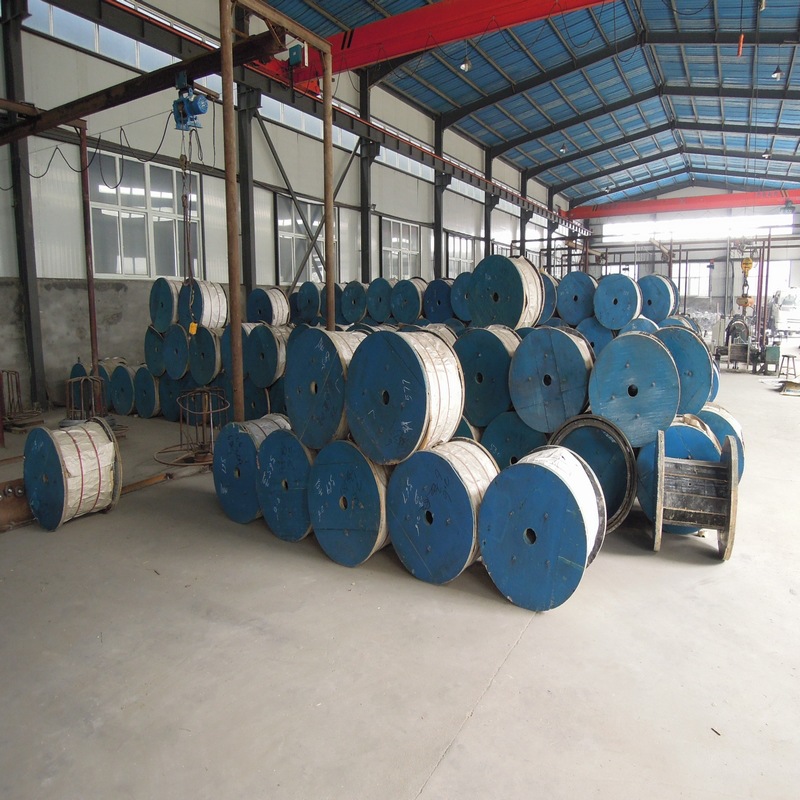 Orchard rack with steel strand spot wholesale gj-50 galvanized steel strand 1*7 hot galvanized greenhouse steel strand