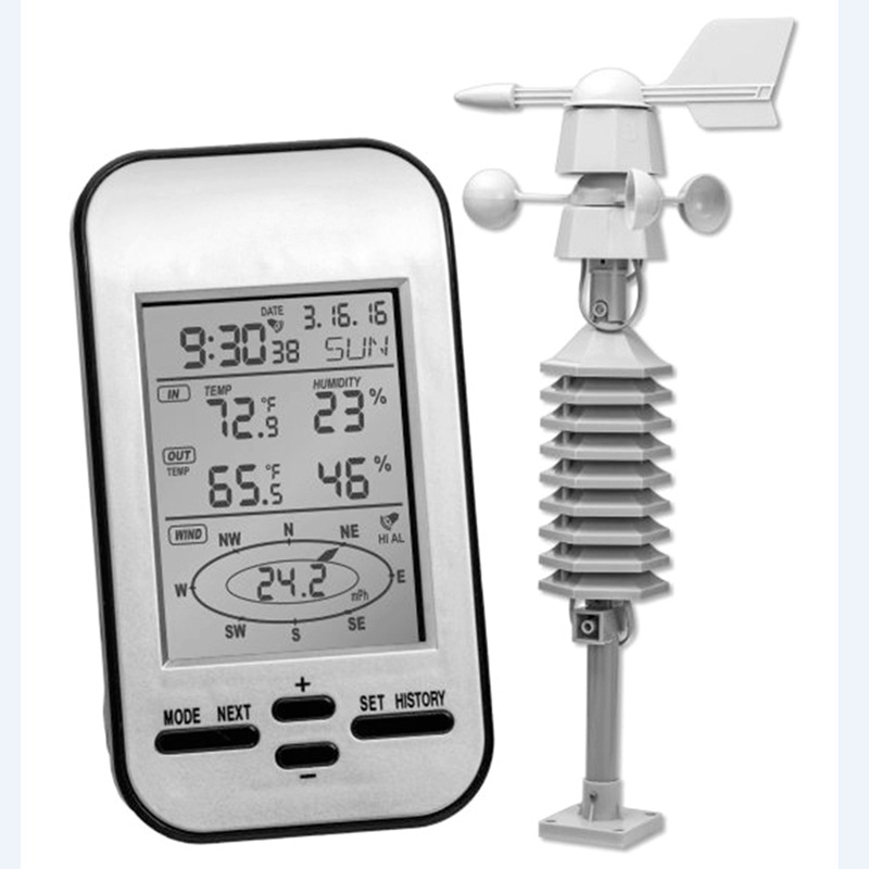 Cross-border WS0232 small weather station wireless meteorological instrument weather forecast machine rainfall meteorological monitoring in stock
