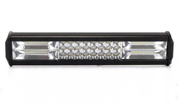 216W72LED long work light off-road modification bumper light roof light accessories highlight cross-border exclusive