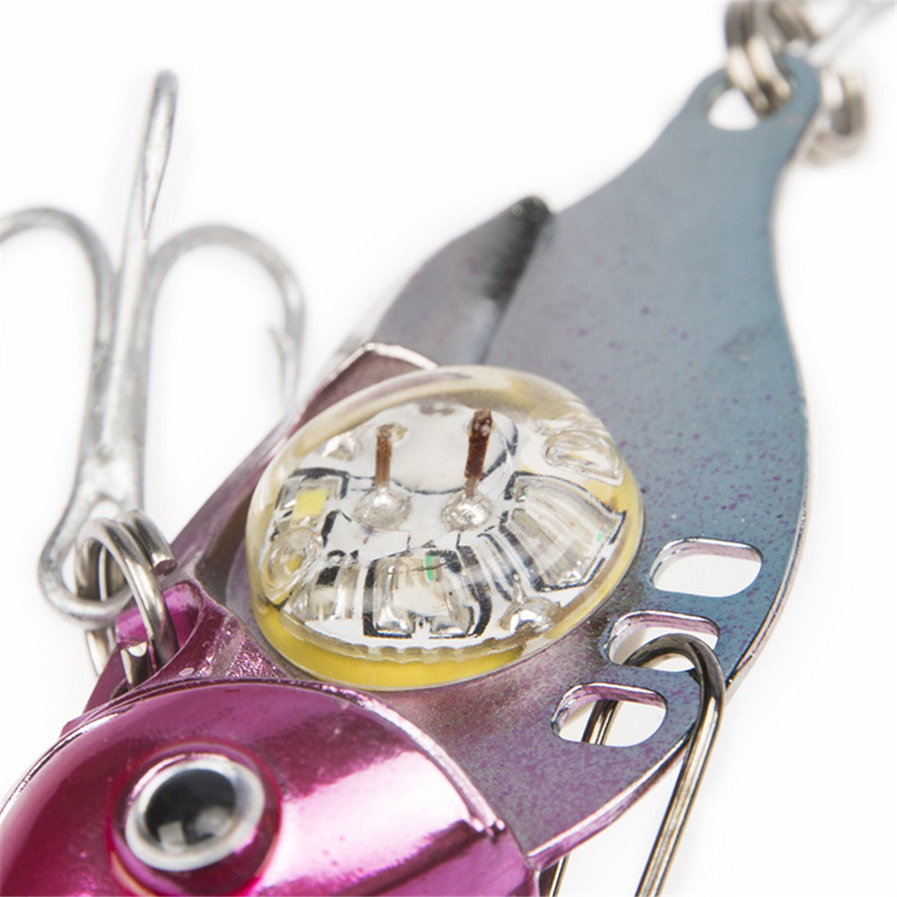 Fishing lure lamp VIB fishing lamp LED luminous fishing lamp fish finder fishing lamp fishing bait hard bait metal luminous fish