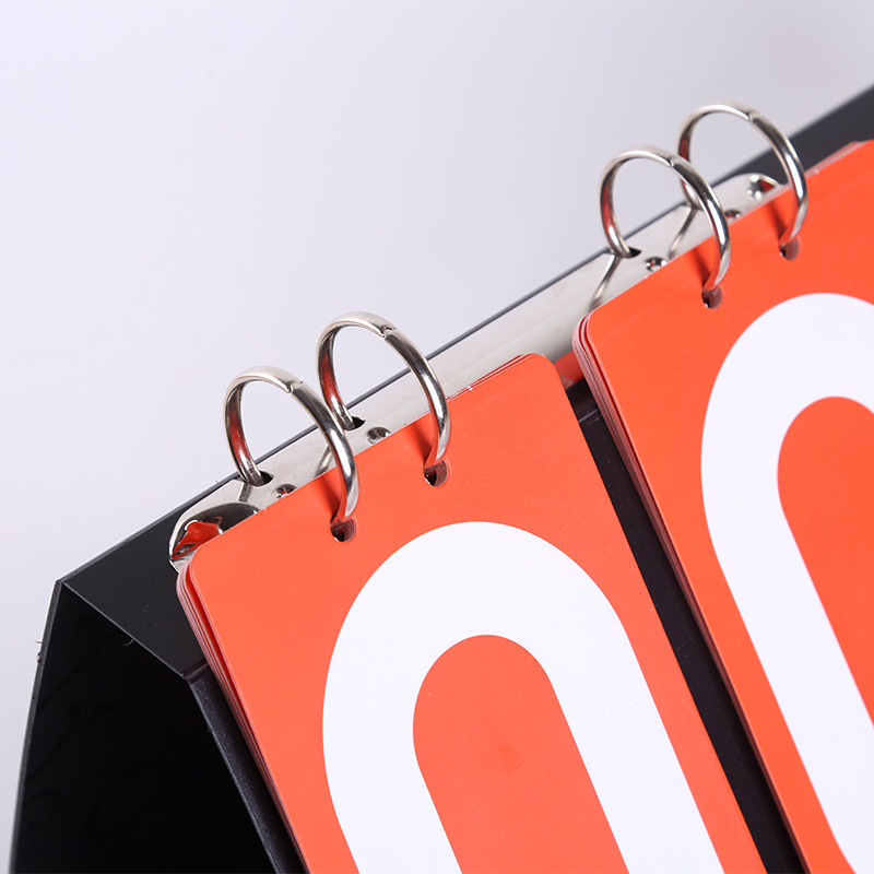 New whale F502 double-sided display scoreboard four-digit game scoreboard table tennis game flip board wholesale