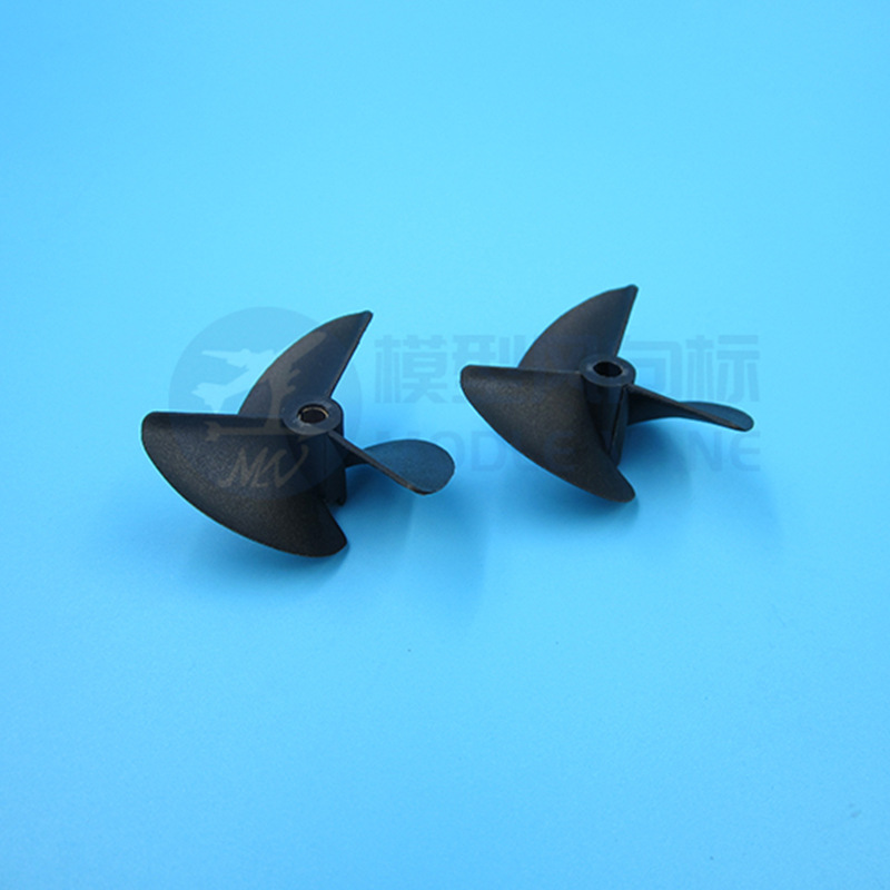 Ship model modification Marine three-blade propeller D47 52 55 57mm nylon propeller three-blade nylon propeller