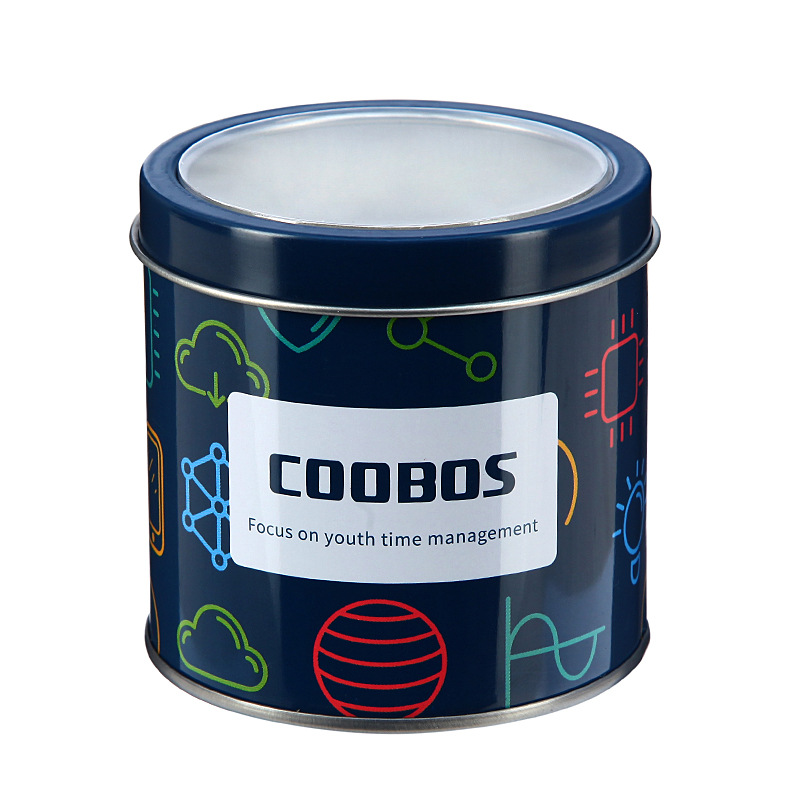 Оригинальная круглая коробка для часов Baoshi из железа