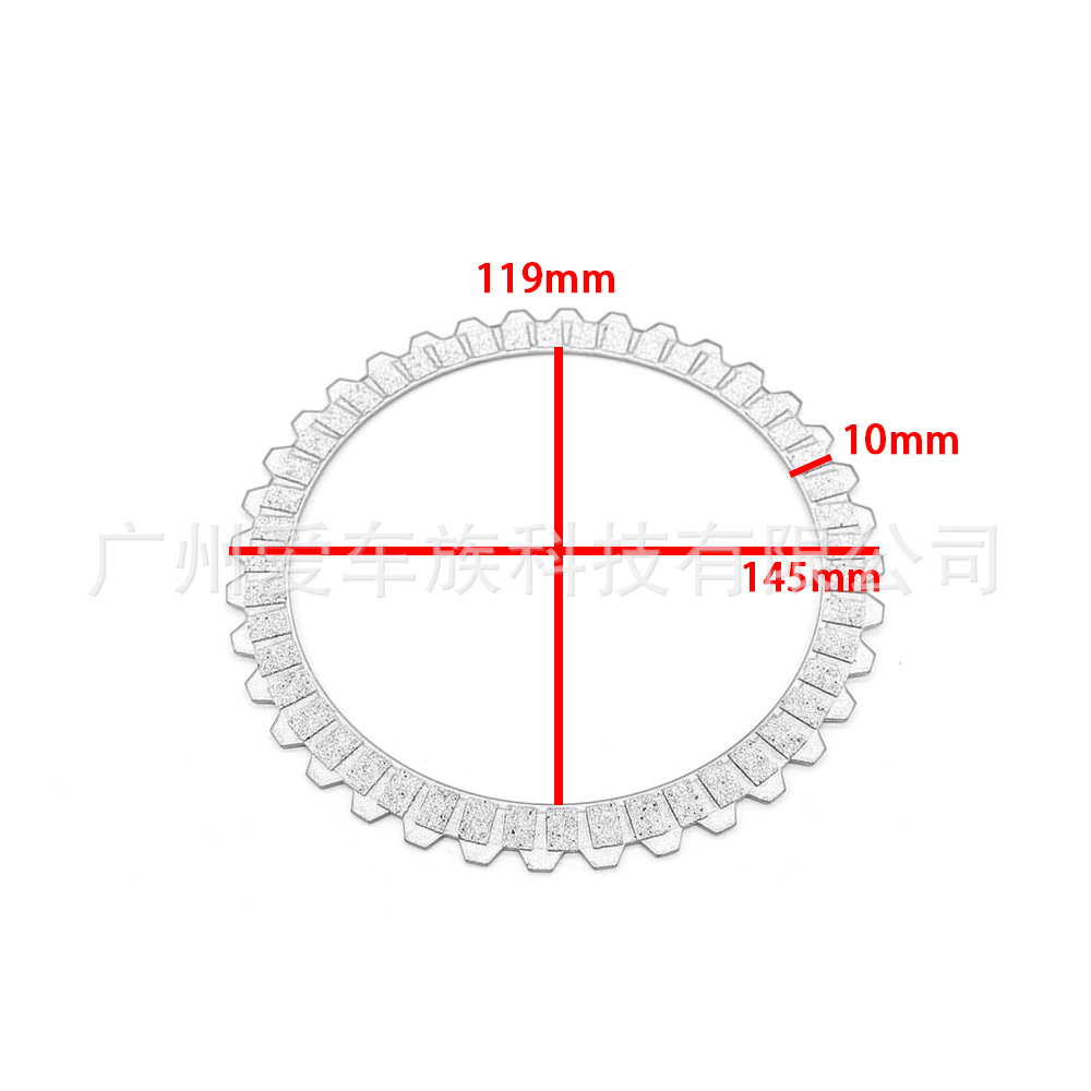 Harley XL883 1200 Dyna Glide Road King Soft Tail Clutch Plate Friction Wood Chip Clutch Plate