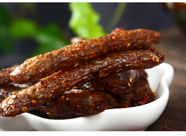 Junzai Su hot chicken tendon 18 g/pack seasoning noodles spicy strips nostalgic snacks wholesale